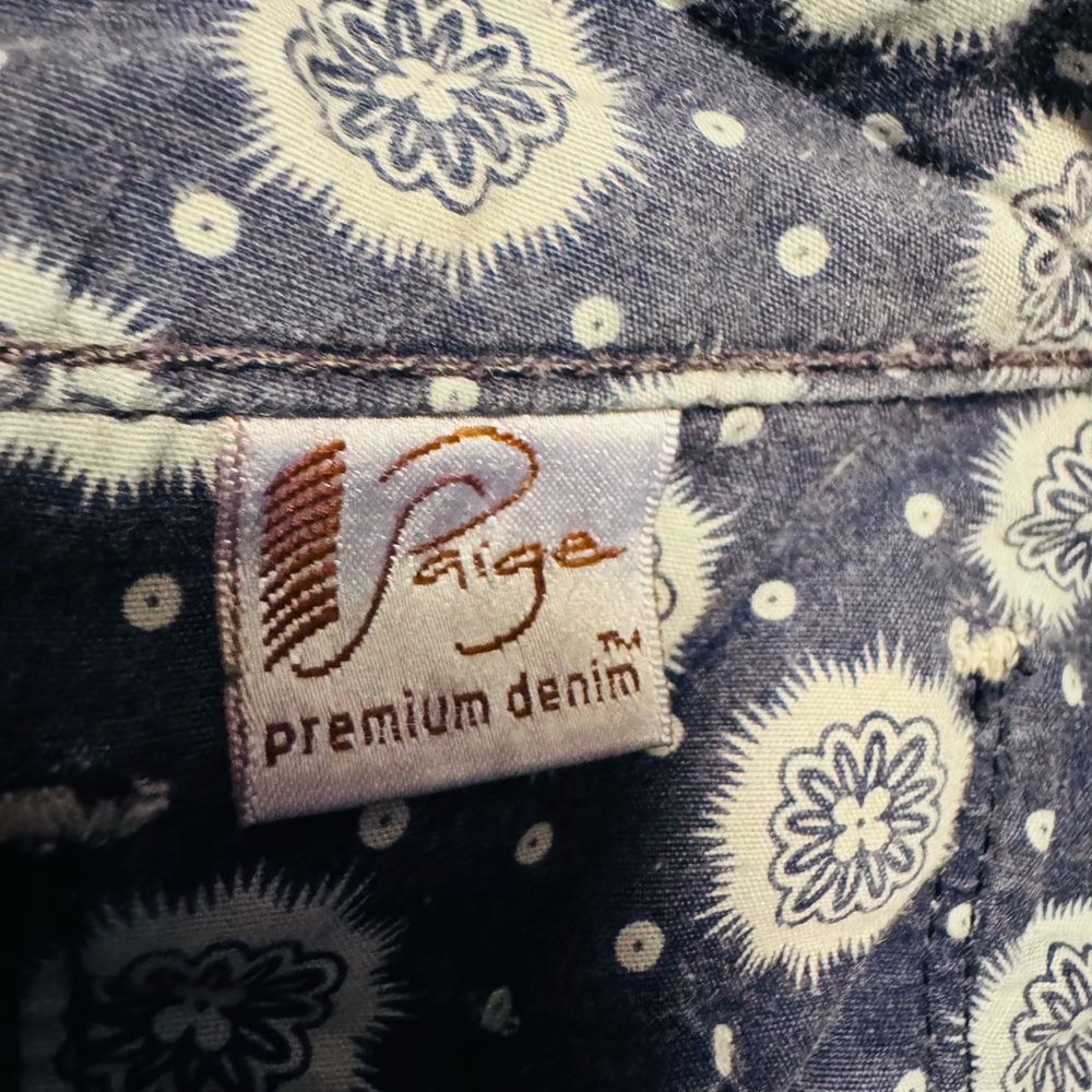 PAIGE “Rising Glen” premium denim jeans - 30 - Picture 11 of 15